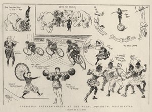 Christmas Entertainments at the Royal Aquarium, Westminster